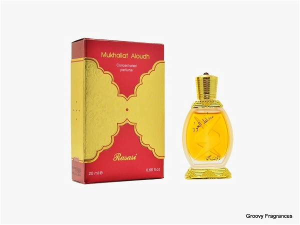 Rasasi Mukhallat Al Oudh Concentrated Perfume Original (20ml)  - 20ML