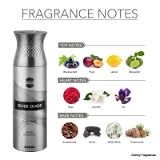 Ajmal Silver Shade Perfume Deodorant 200ml For Men - 200ML