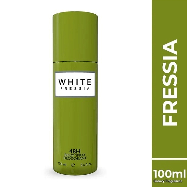 COLORBAR White Fressia 48H Body Spray Deodorant | Women - 100ML