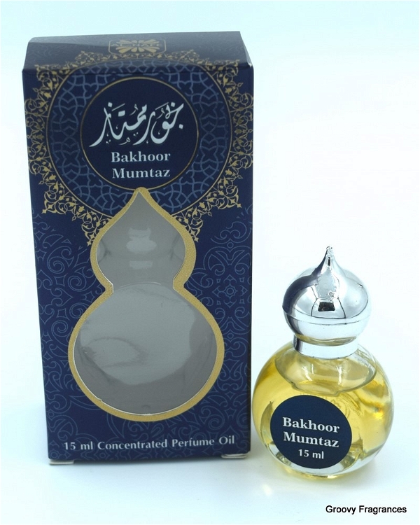 Al-Nafe Bakhoor Mumtaz Premium Perfume Roll-On Attar (Itr) - 15ML
