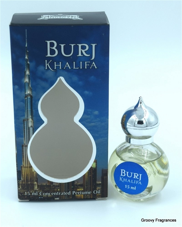 Al-Nafe Burj Khalifa Premium Perfume Roll-On Attar (Itr) - 15ML