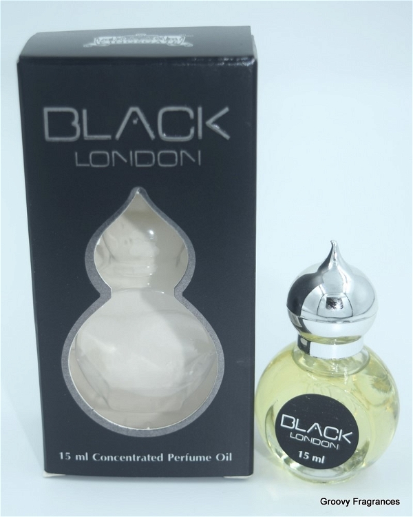 Al-Nafe Black London Premium Perfume Roll-On Attar (Itr)  - 15ML