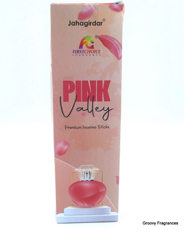 FIRST CHOICE PINK Valley Premium Incense Sticks - 100GM