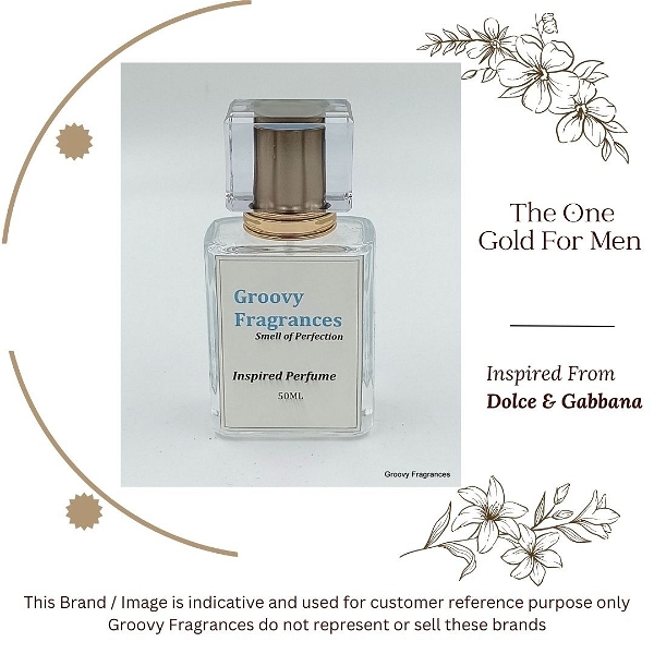 Groovy Fragrances The One Gold For Men Long Lasting Perfume 50ML | For Men - 50ML