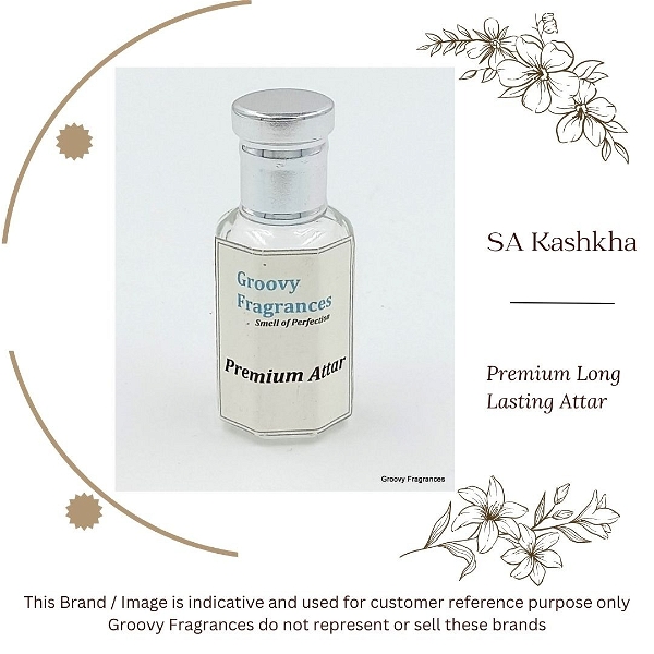 Groovy Fragrances SA Kashkha Long Lasting Perfume Roll-On Attar | For Men | Alcohol Free - 12ML