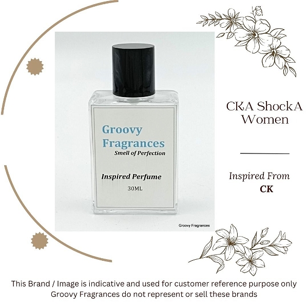 Groovy Fragrances CKA ShockA Women Long Lasting Perfume 30ML | For Women - 30ML