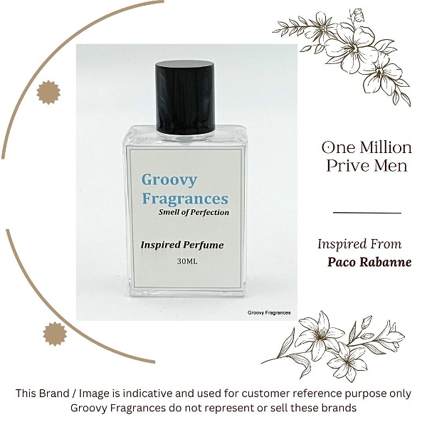 Groovy Fragrances One Million Prive Men By PacoA RabanneA Long Lasting Perfume 30ML | For Men - 30ML