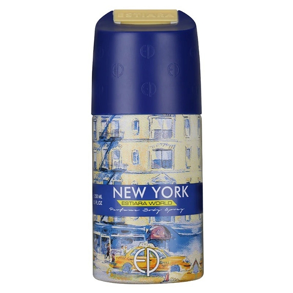 Estiara World New York Perfume Body Spray - Unisex (250 ml) - 250ML
