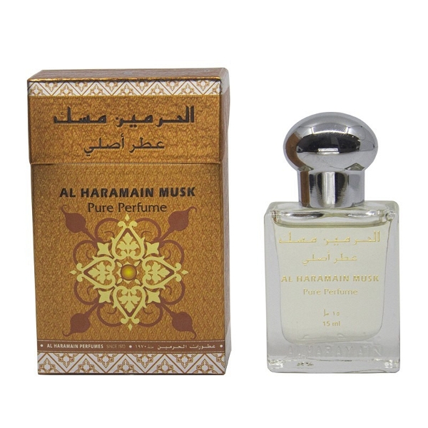 Al Haramain Musk Pure Perfume Roll-On Attar Free from ALCOHOL - 15ML