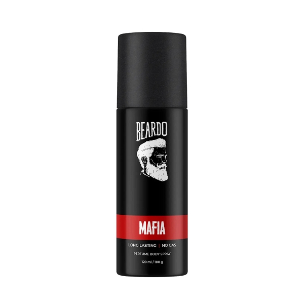 BEARDO MAFIA Long Lasting |No Gas Perfume Body Spray For Men - 120Ml