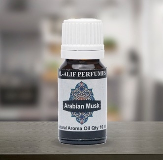AL Alif Perfumes Arabian Musk Natural Aroma Oil - 10ML