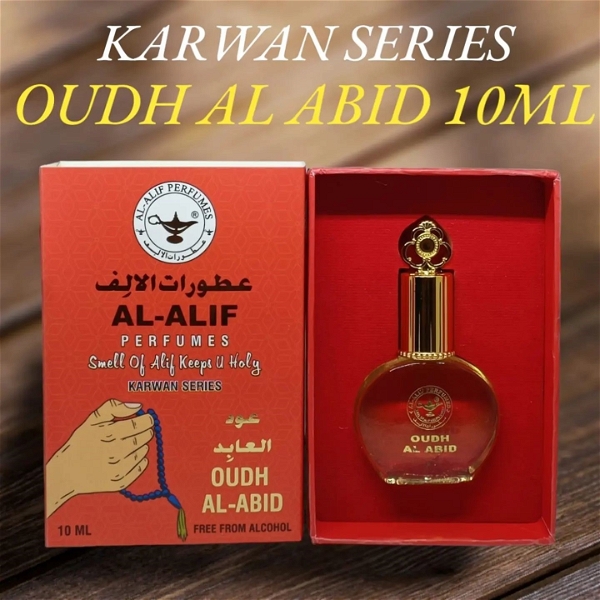 Al Alif OUDH AL ABID Karwan Series Perfume Roll-On Attar - 10ML