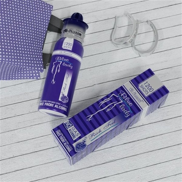 Al Nuaim Blue Lady Long Lasting Perfume Spray | Alcohol Free - 100ML