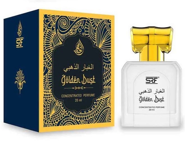 SRF Golden Dust Perfume Roll-On Attar (Itr) Free from ALCOHOL - 20ML