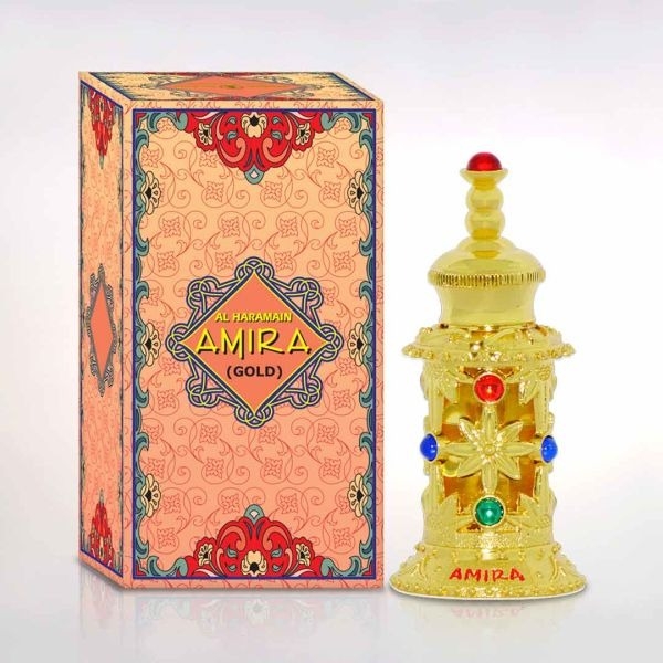Al Haramain AMIRA Perfume Roll-On Attar Free from ALCOHOL - 12ML