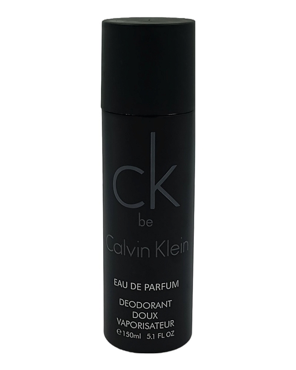 CK Be Calvin Klein Eau De Parfum DEODORANT Doux Vaporisateur Spray - For Men - 150ML