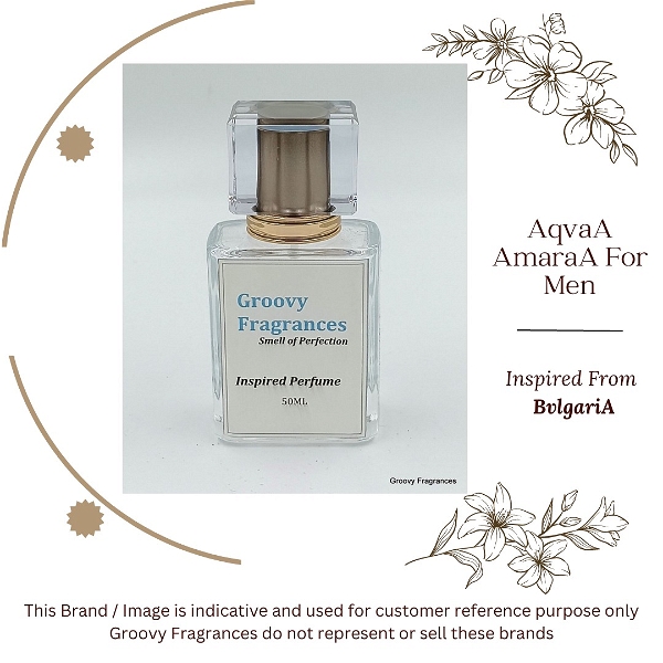 Groovy Fragrances AqvaA AmaraA By BvlgariA Long Lasting Perfume| For Men - 50ML