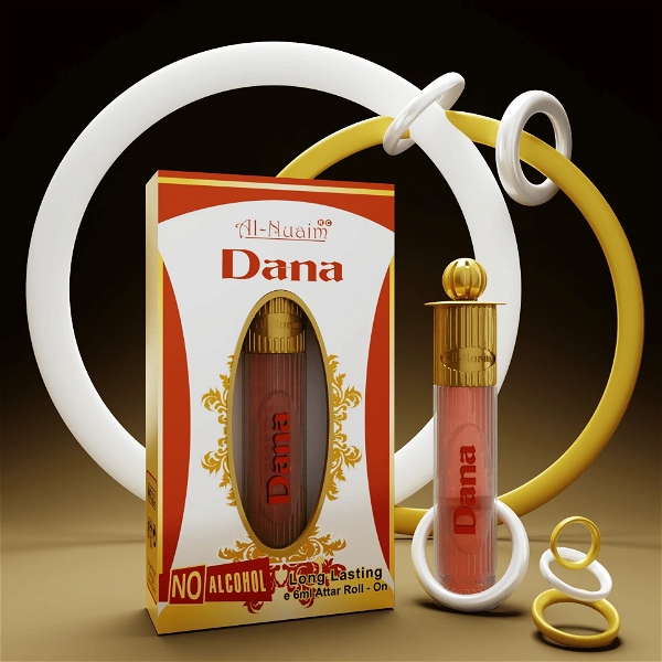 Al Nuaim dhana perfume roll-on attar free from alcohol - 6ML