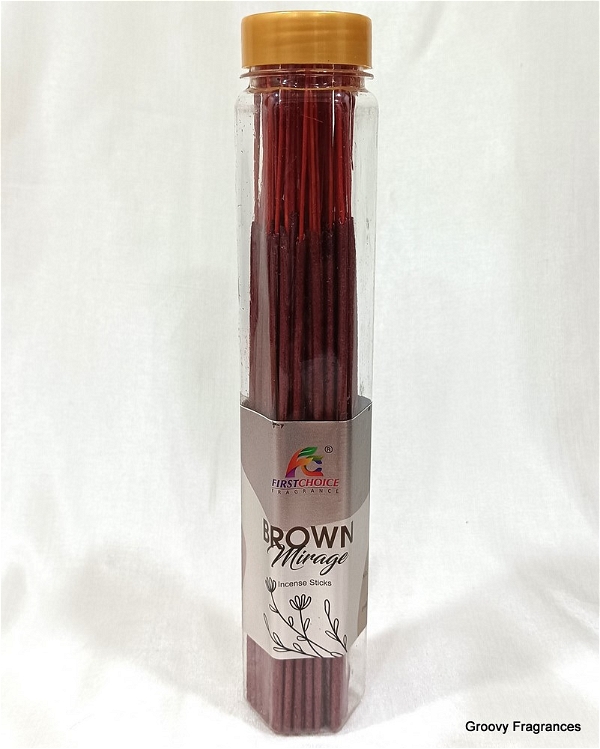 FIRST CHOICE Brown Mirage Incense Sticks - 100GM