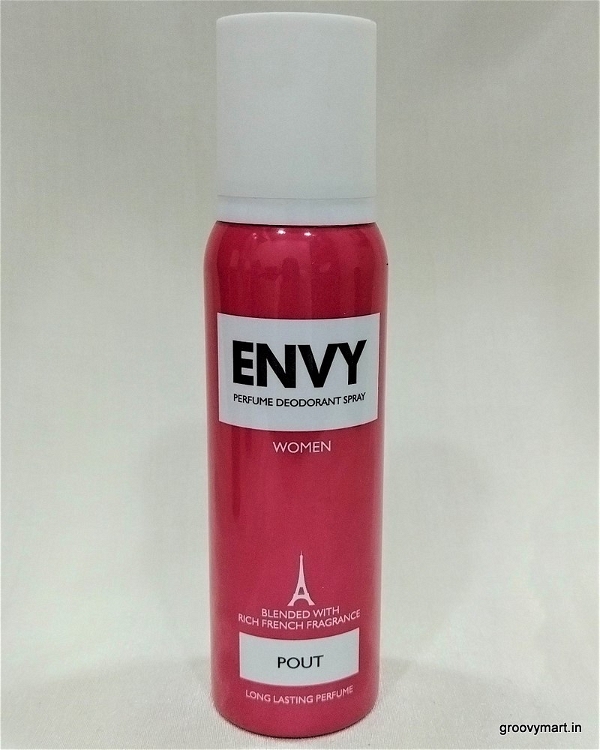 Deodorants envy pout perfume deodorant spray no gas for women - 120ML