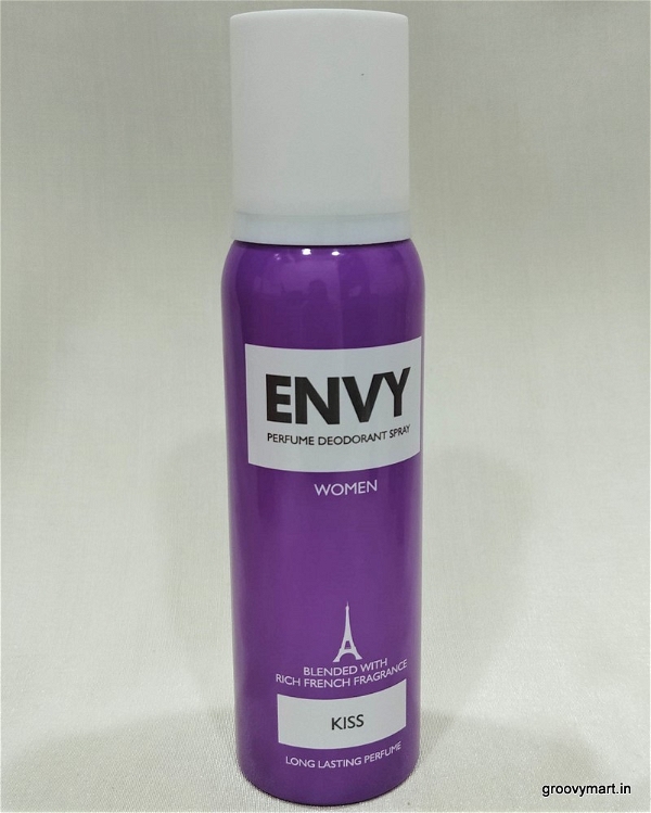 Deodorant Spray's envy kiss perfume deodorant spray no gas for women (120 ml, pack of 1)