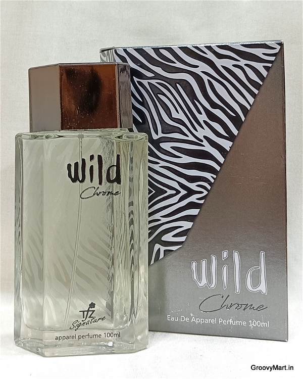 TFZ Wild Chrome Eau De Apparel Perfume - 100ML