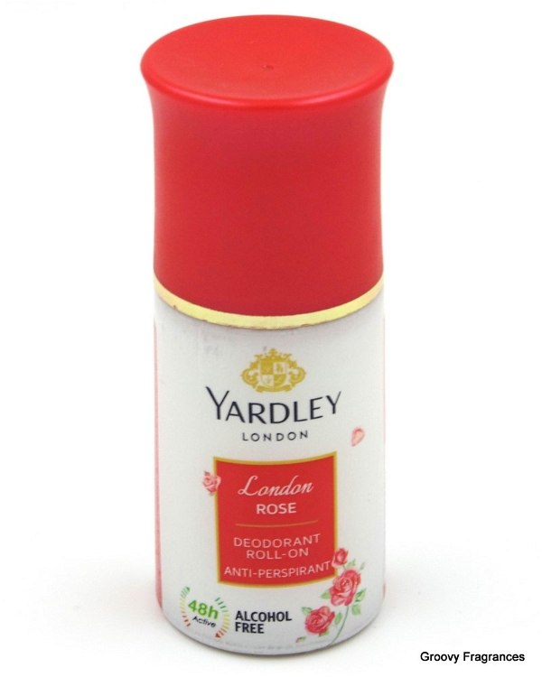 YARDLEY London Rose Deodorant Roll-on - For Women - 50ml
