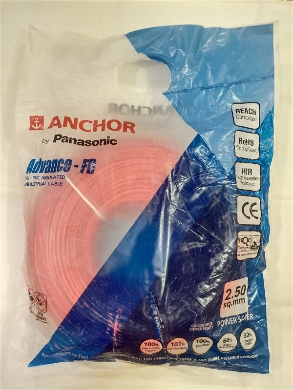 Anchor Advance FR Wire 2.5 Sqmm 180Mtr - Blue