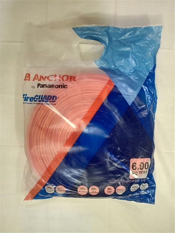 Anchor Advance FRLSH Wire 6.0 Sqmm 180Mtr - Red