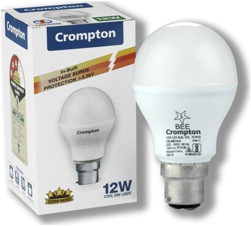 Crompton 12W Led Bulb 6K - B22