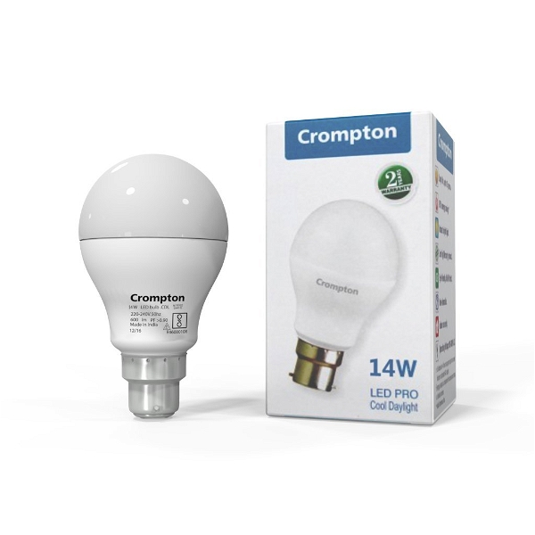 Crompton 14W Led Bulb 6K - B22