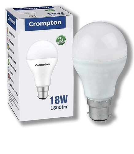 Crompton 18W Led Bulb 6K - B22