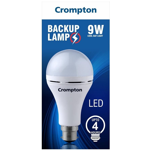 Crompton 9W Led Rechargeable Emergency Inverter Bulb