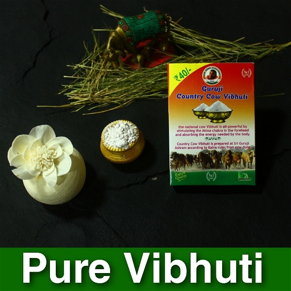 Indian Cow Vibhuti - நாட்டு பசு விபூதி - 1- kg