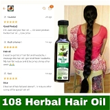108 Herbs Hair Oil - ( 100ml ) Hair Growth /108 மூலிகைகள் முடி எண்ணெய் - முடி வளர்ச்சி - 2 Bottle - 200 ML