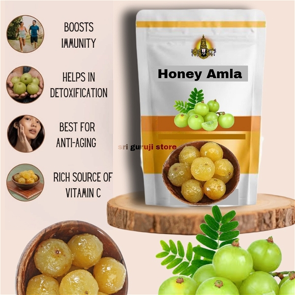 Organic Honey Amla  - (300gms) 