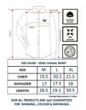 EDGE INTERNATIONAL Fancy Twill Lining Shirt 6632 - M L XL