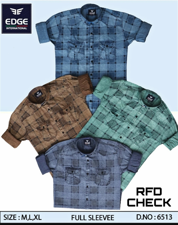 RDF Check Shirt 6513 - M L XL