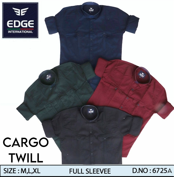 Cargo Twill Fancy Shirt 6725A - 4 . Sizes : 3 ( M L XL )