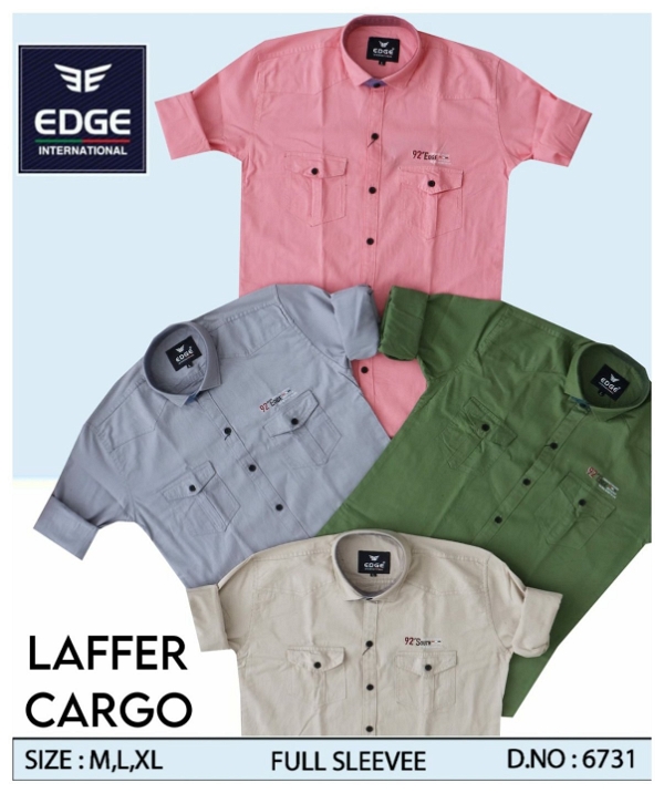 Laffer Cargo Double Pocket Shirt 6731 - 4 . sizes: 3 (M L XL)