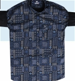 Fancy Twill Printed Shirt 6826 - 3. Sizes 4 (M L XL XXL)