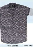 Digital Lycra Printed Shirt 6907 - 2 . Sizes: 3 ( M L XL )