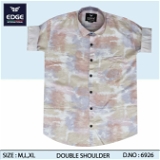 Digital Modal Rayon Printed Shirt 6926 - 3 . Sizes : 3 ( M L XL )