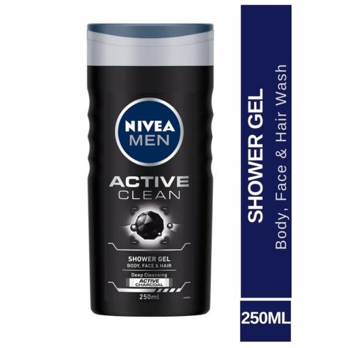 Nivea Men Active Clean Shower Gel - 250 Ml