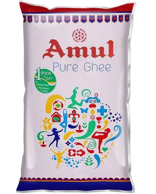 Amul Pure Ghee Pouch - 1 L