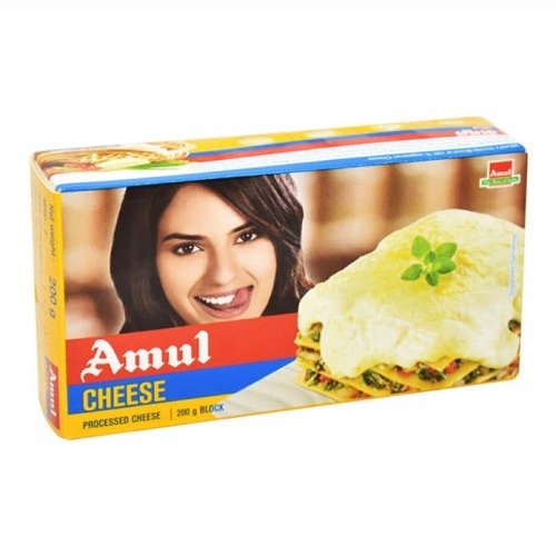Amul Processed Cheese Block - 200 Gm