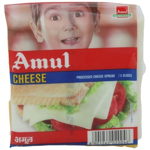 Amul Processed Cheese Slices - 100 Gm