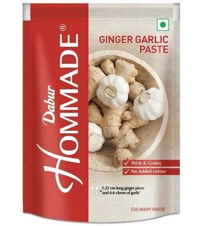 Dabur Hommade Ginger Garlic Paste - 100 Gm