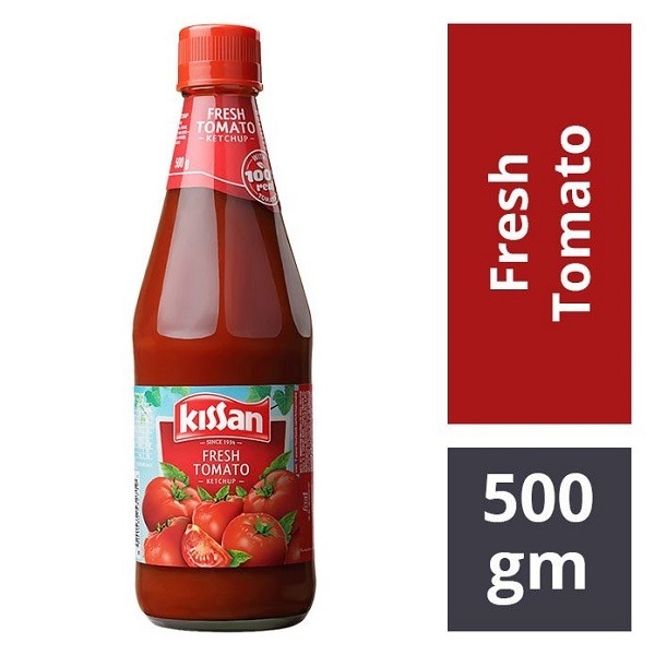 Kissan Fresh Tomato Ketchup - 500 Gm