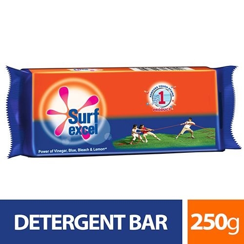 Surf Excel Detergent Bar - 250 Gm